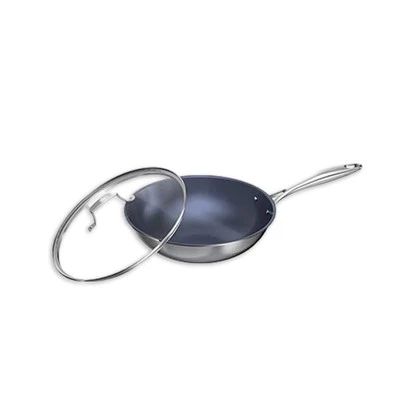 Wok Trimetallig Titaniwm 34cm